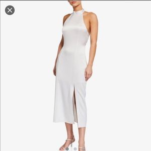 Alice + Olivia Women's Regina Halter A-Line Dress